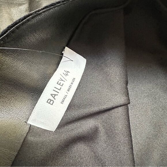 NWT Bailey 44 Bronze Metallic Chew the Scenery mini skirt - Picture 6 of 8